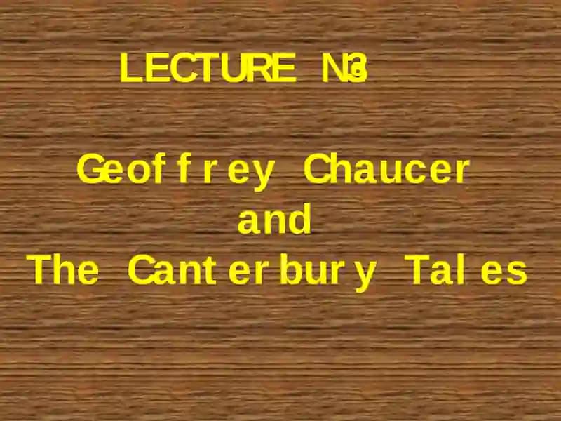 The Canterbury Tales