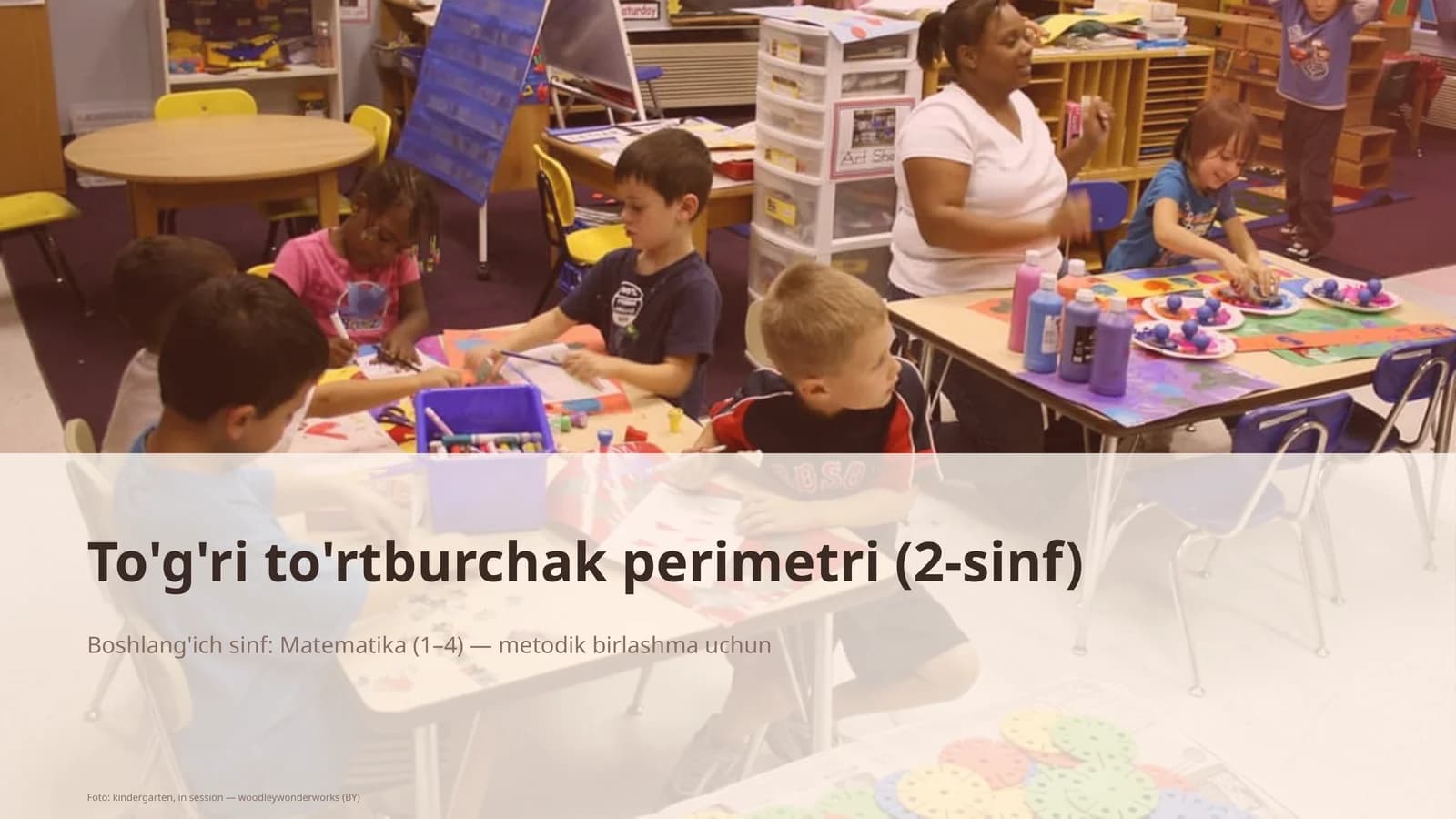 To'g'ri to'rtburchak perimetri (2-sinf)