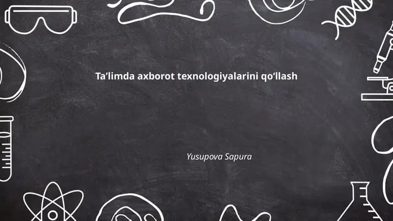 Onlayn ta'lim platformalari va LMS (oʻquv boshqaruv tizimlari)