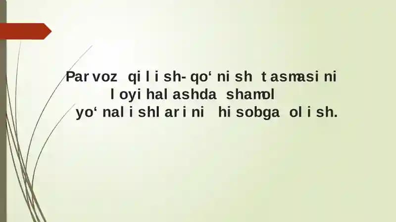 Parvoz qilish-qo‘nish tasmasi