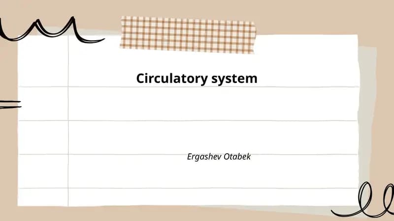 Circulatory system