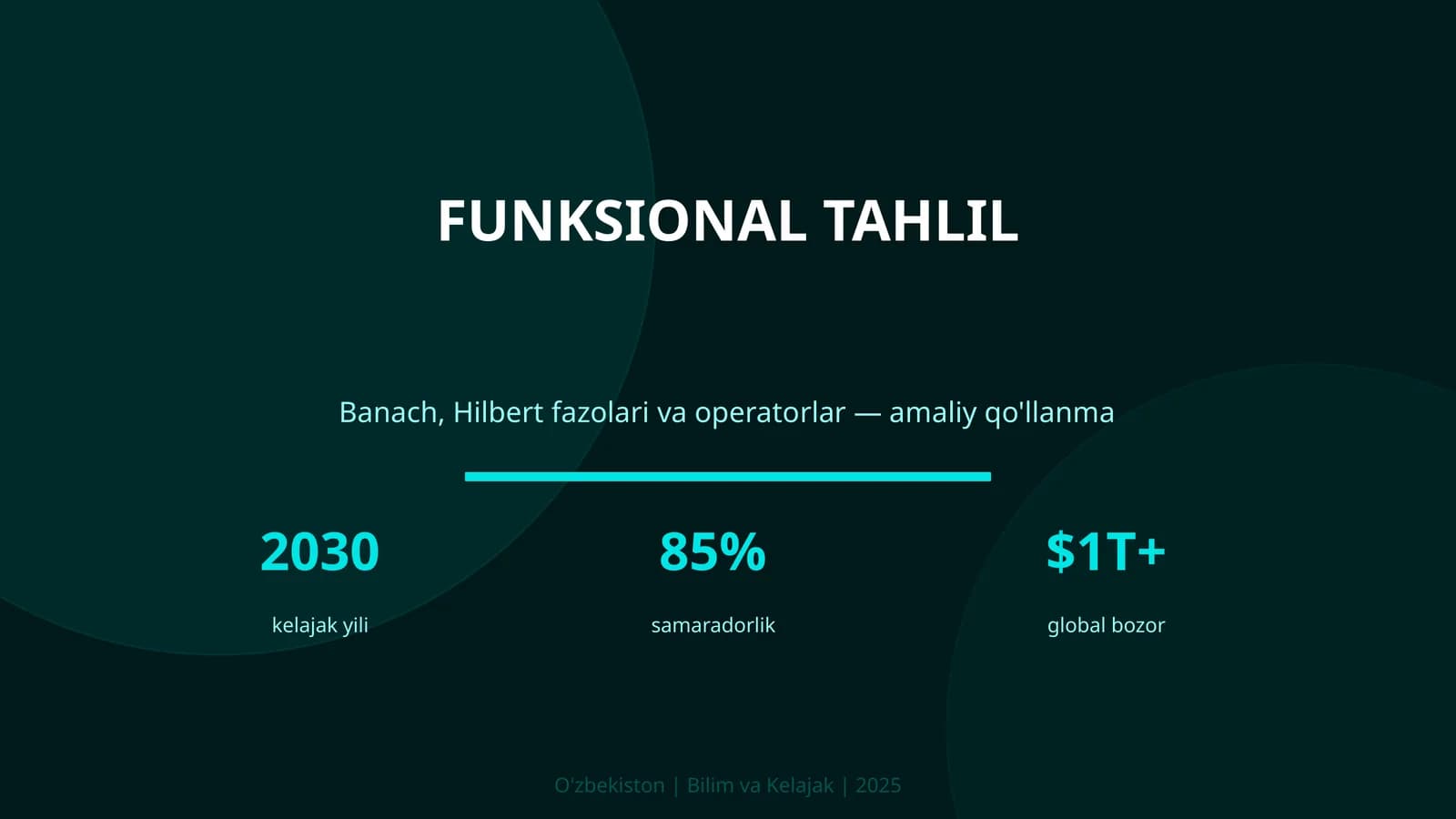 Funksional tahlil