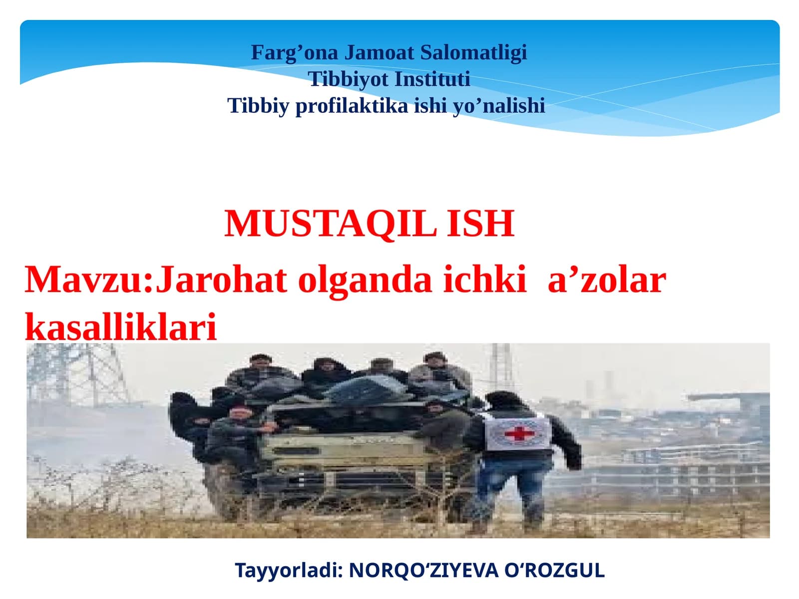 Jarohatolgandaichkia’zolarkasalliklari