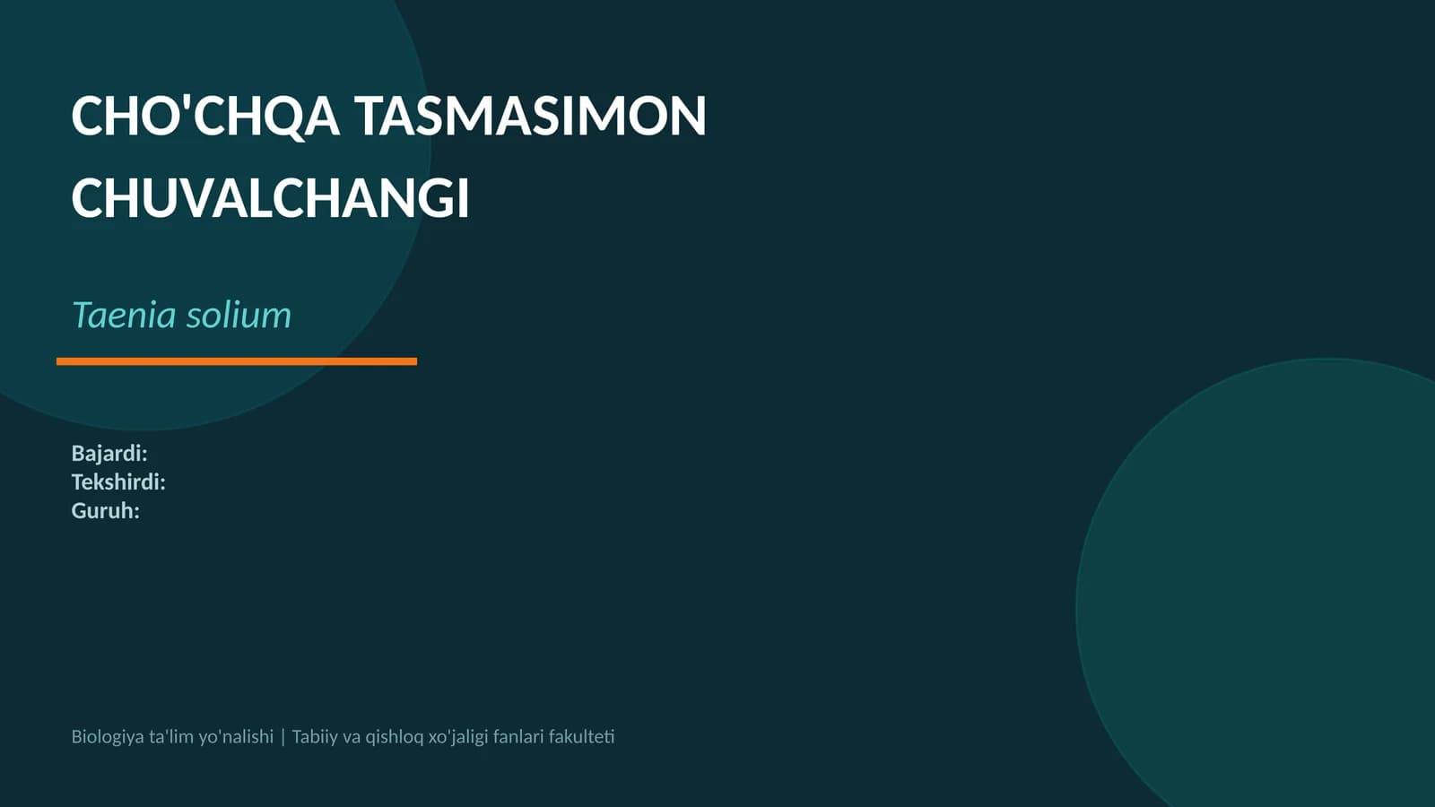 CHO'CHQA TASMASIMON CHUVALCHANGI
