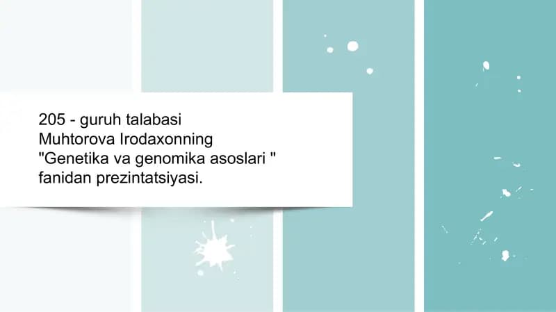 Genetikavagenomikaasoslari