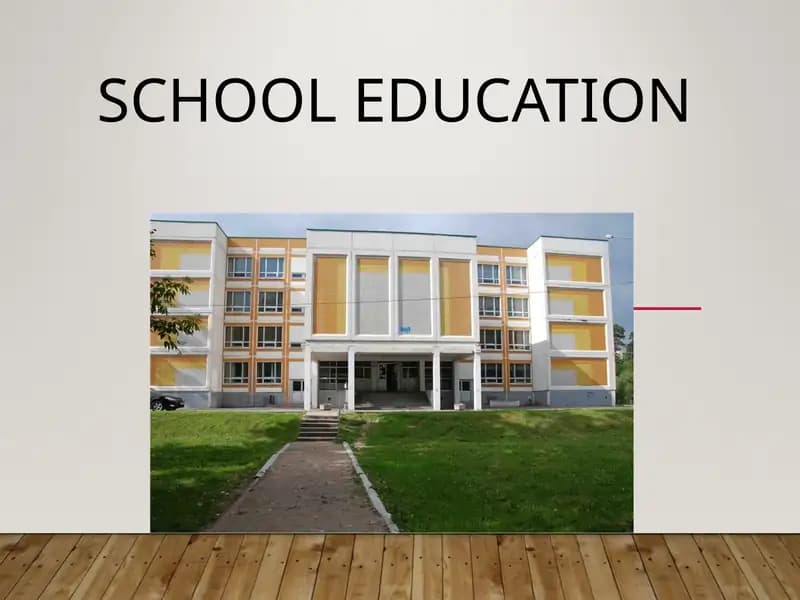 A GOOD SCHOOL