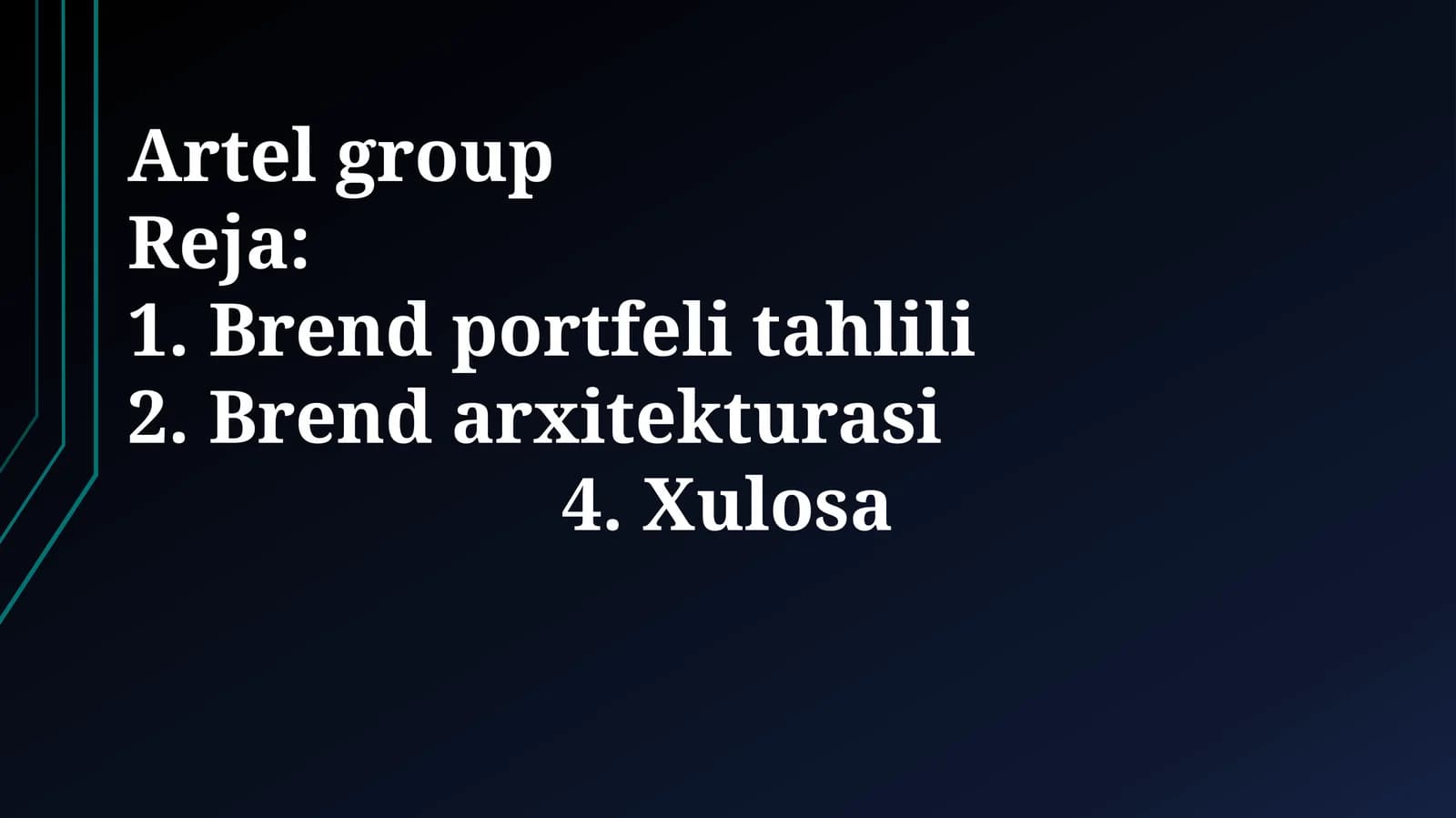 Brend portfeli tahlili