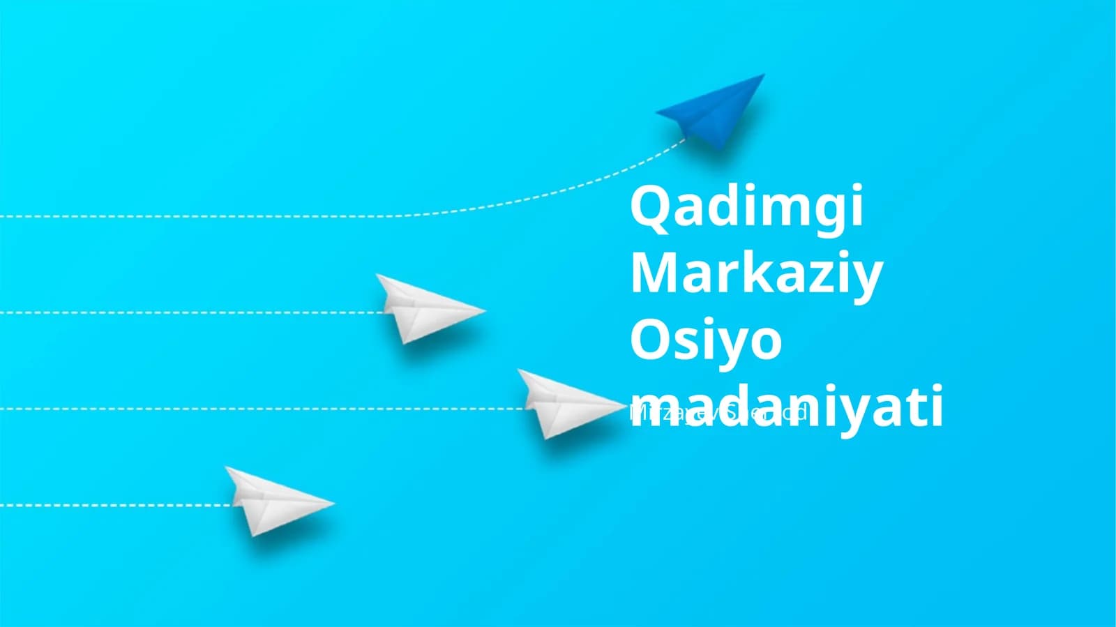 Qadimgi Markaziy Osiyo Madaniyati