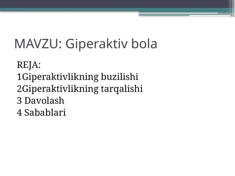 Giperaktiv   bola