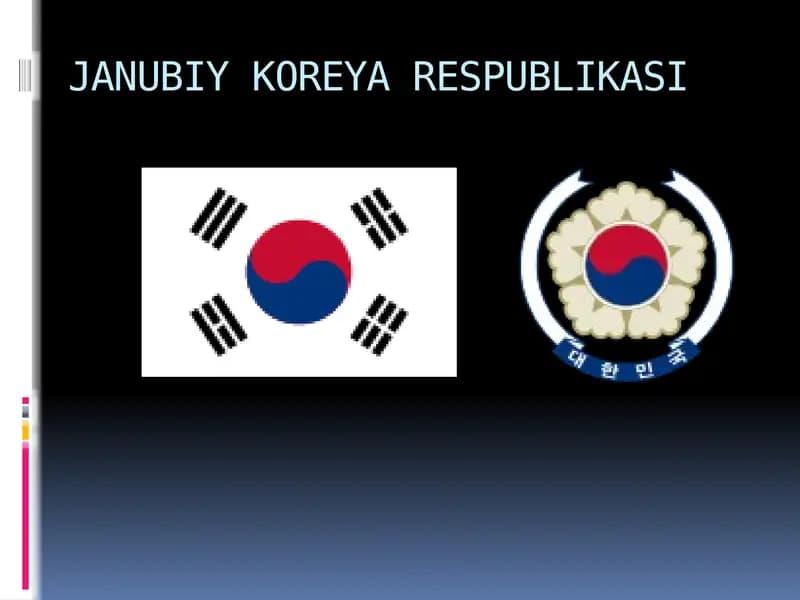 Koreya Respublikasi tayyorladi