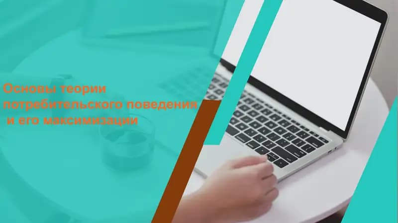 Основы теории потребительского поведения