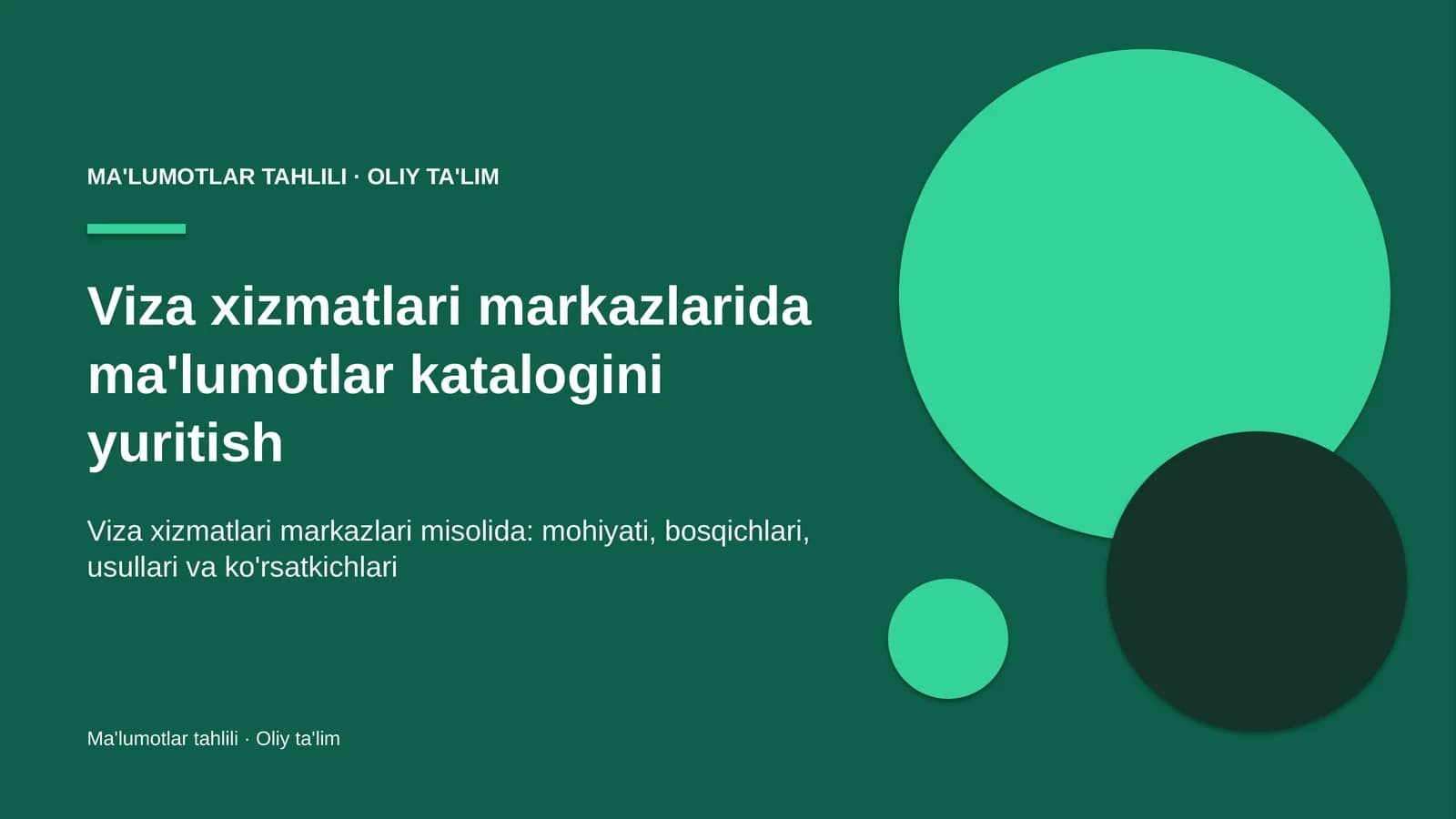 viza xizmatlari markazlarida ma'lumotlar katalogini yuritish 6921