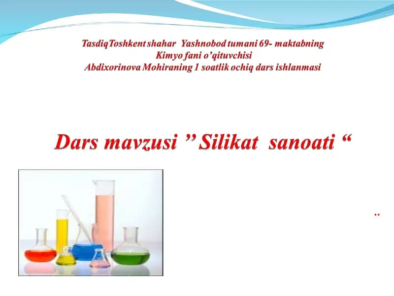 Silikat sanoati