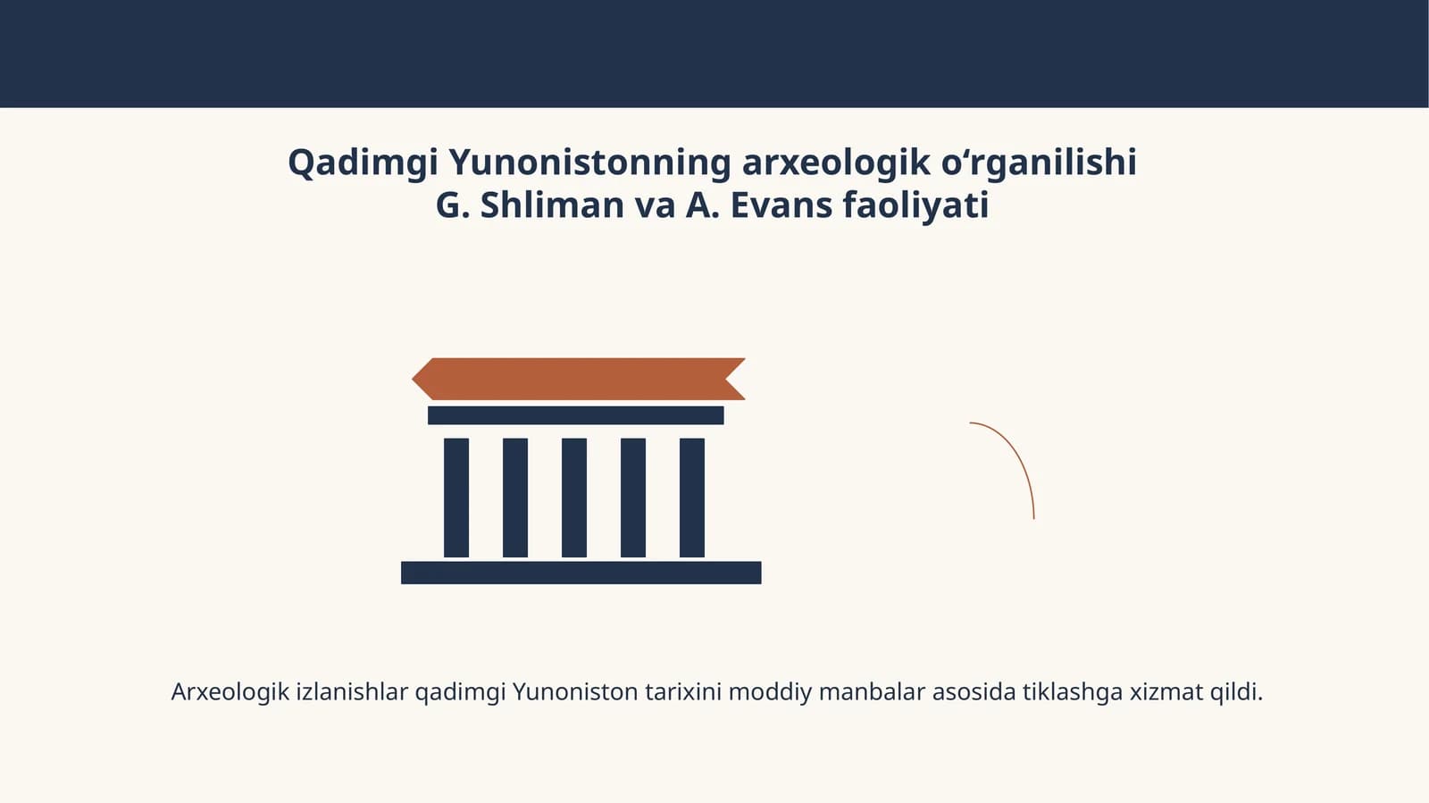 Qadimgi Yunonistonning arxeologik o‘rganilishi