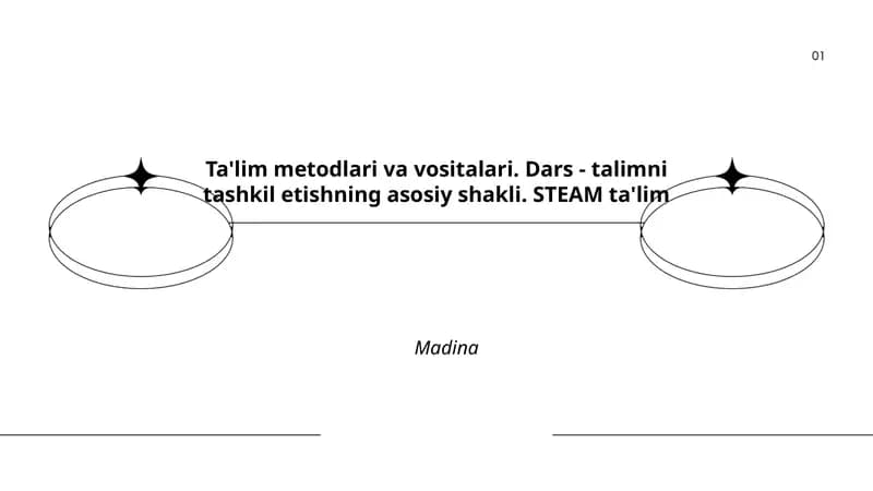 Ta'lim metodlari va vositalari