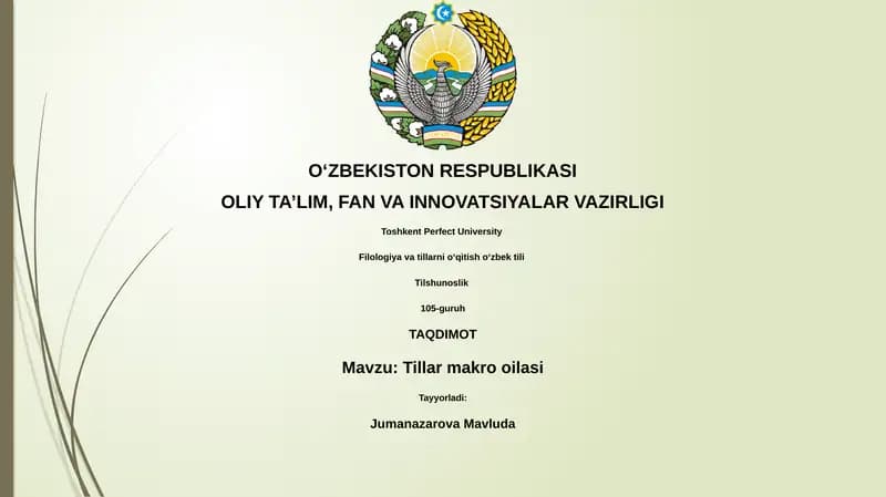 Tillar makro oilasi