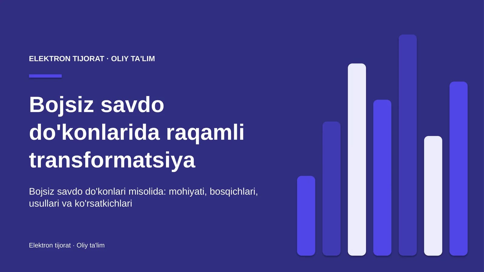 Raqamli transformatsiya: mohiyati