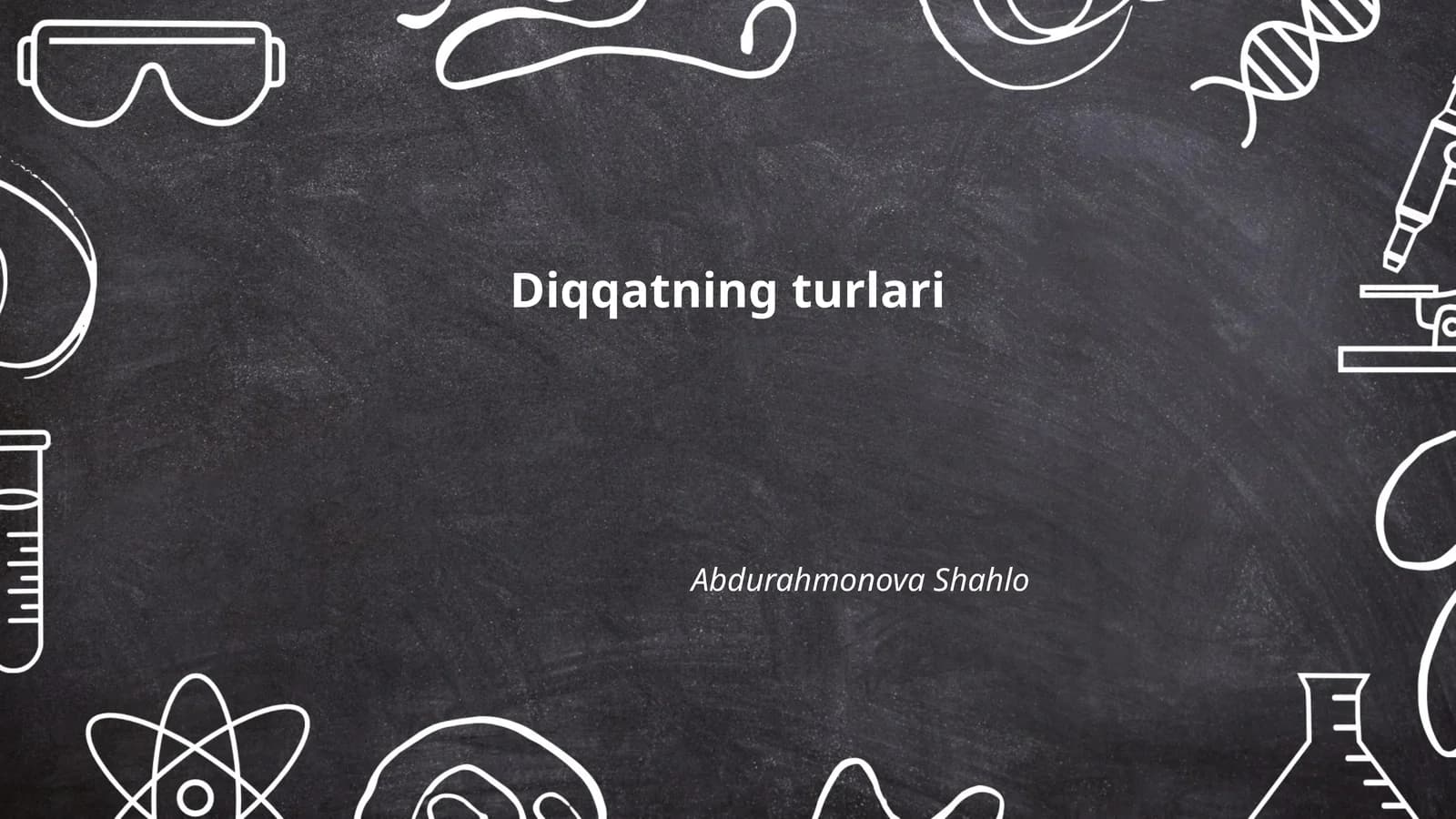 Diqqatning turlari