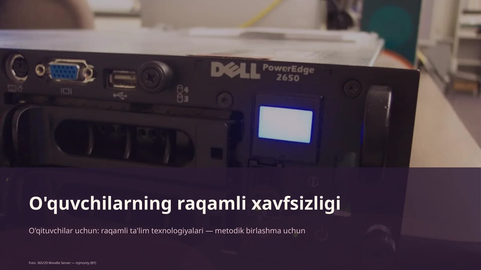 O'quvchilarning raqamli xavfsizligi