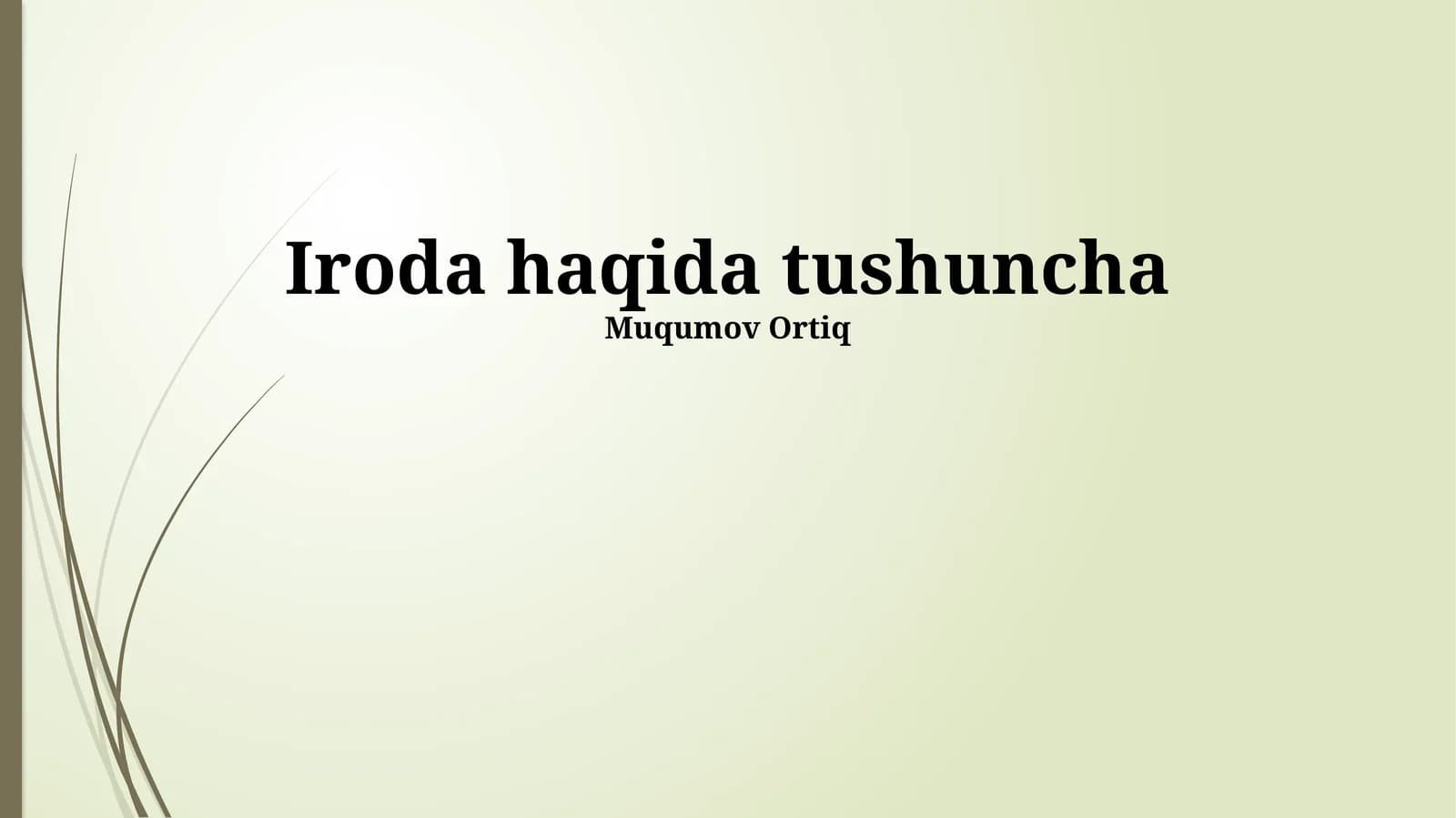 Ofis texnologiyalari va avtomatlashtirish
