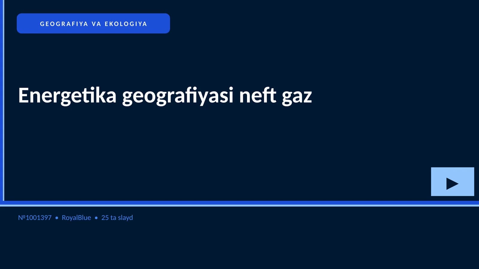 Energetika geografiyasi neft gaz