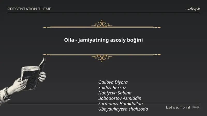 Oilaviy tarbiya va axloqiy me'yorlar