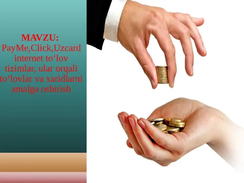 UzCard, PayMe, Click