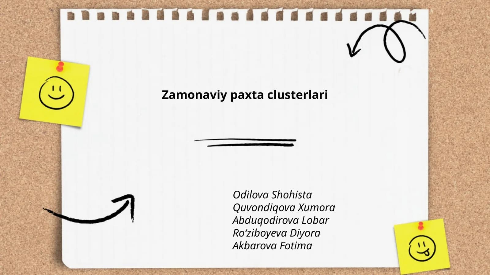 Zamonaviy paxta clusterlari