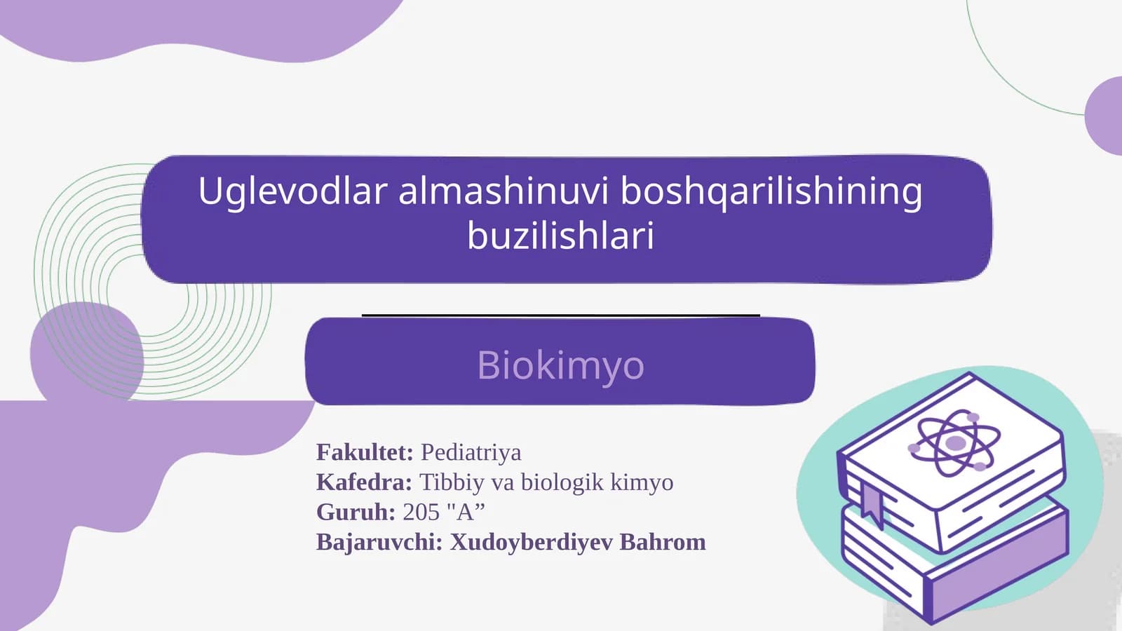 Uglevodlar almashinuvining buzilishlari
