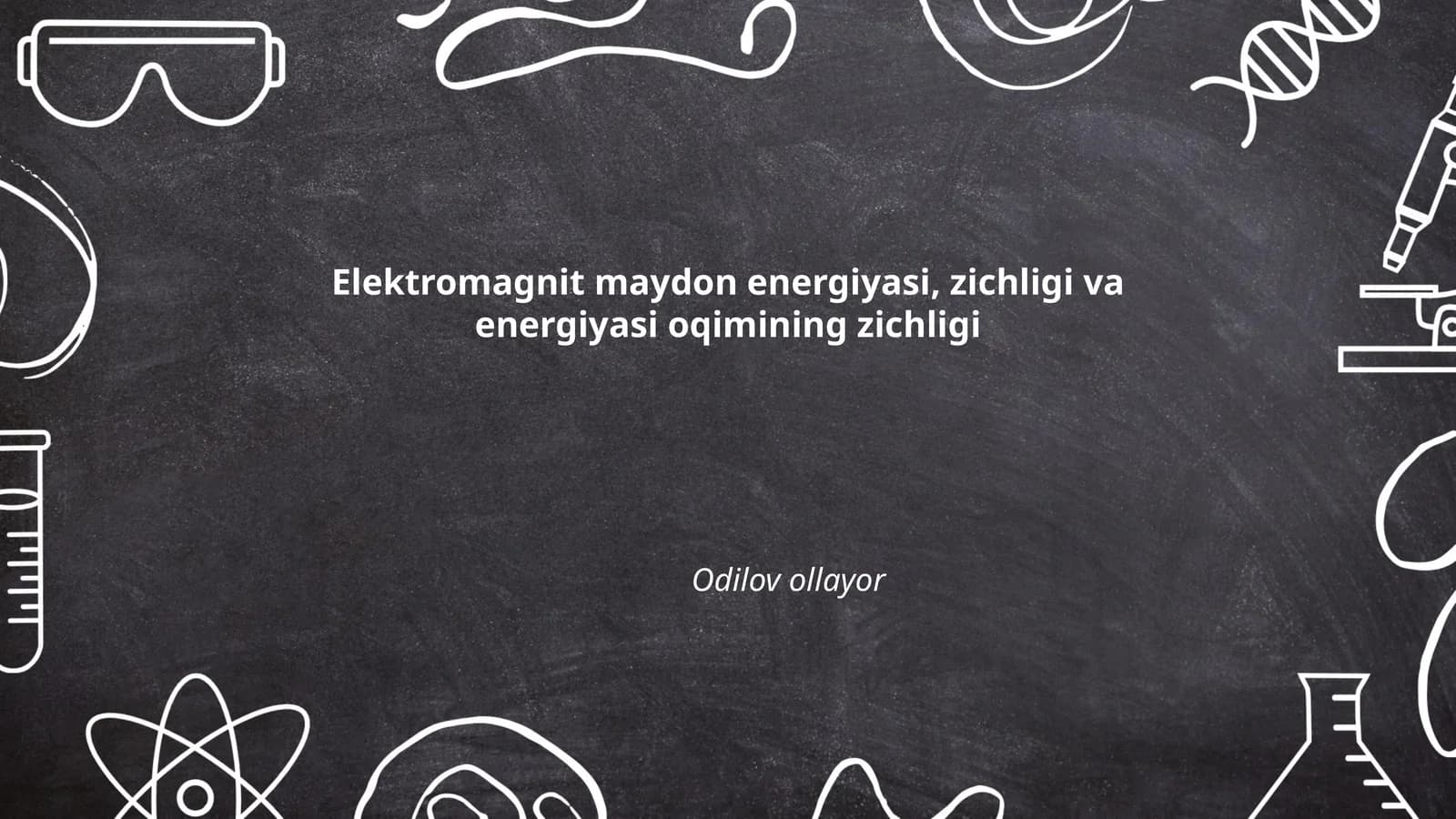 Elektromagnit maydon energiyasi