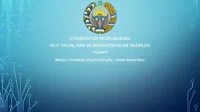 Yumaloqchuvalchanglar:odamaskaridasi