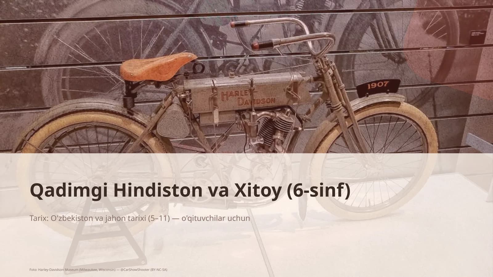 Qadimgi Hindiston va Xitoy (6-sinf)