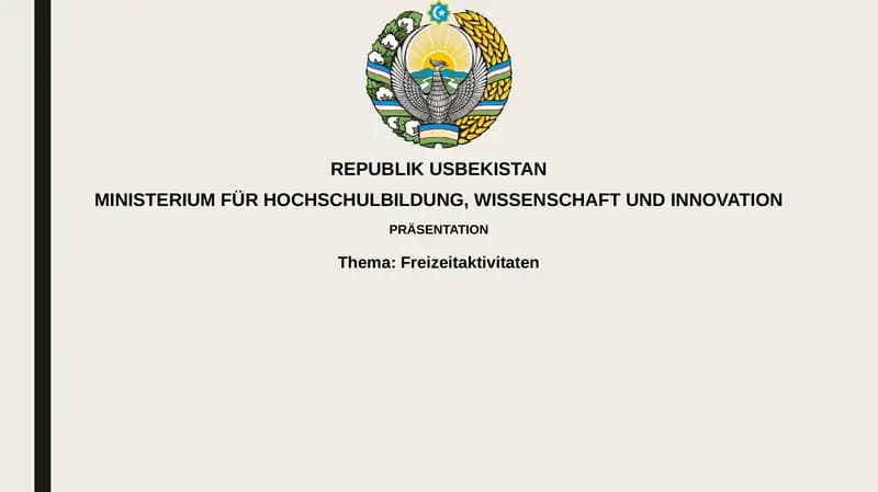 Freizeitaktivitaten