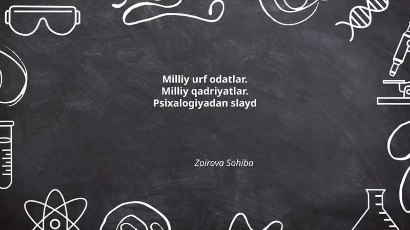 Psixologiyadan Slayd
