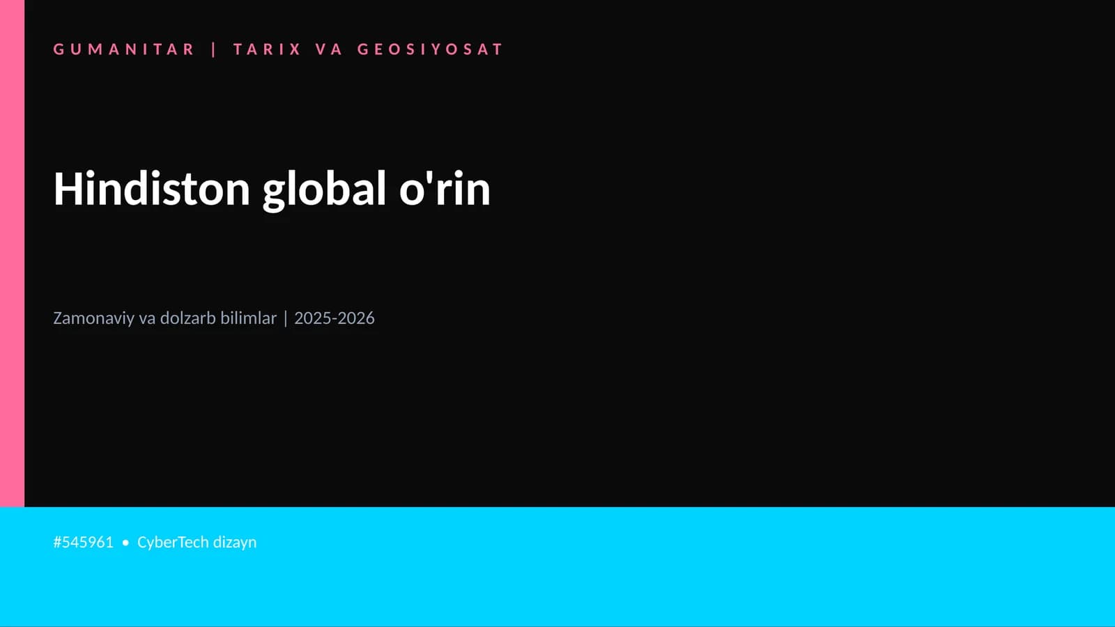 Hindiston global o'rin