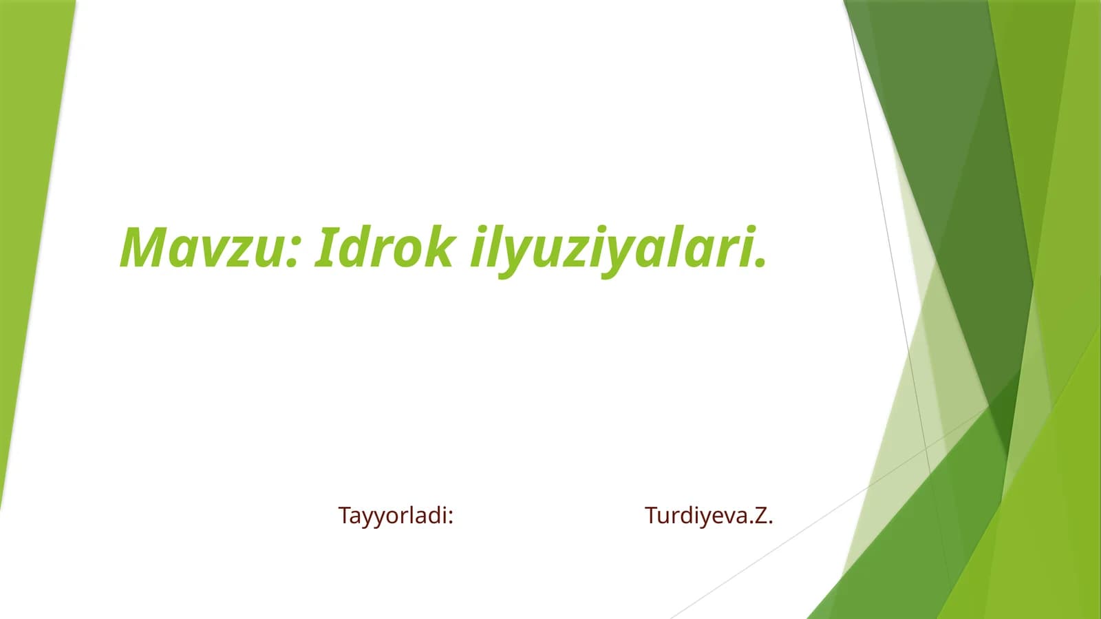 Idrokilyuziyalari