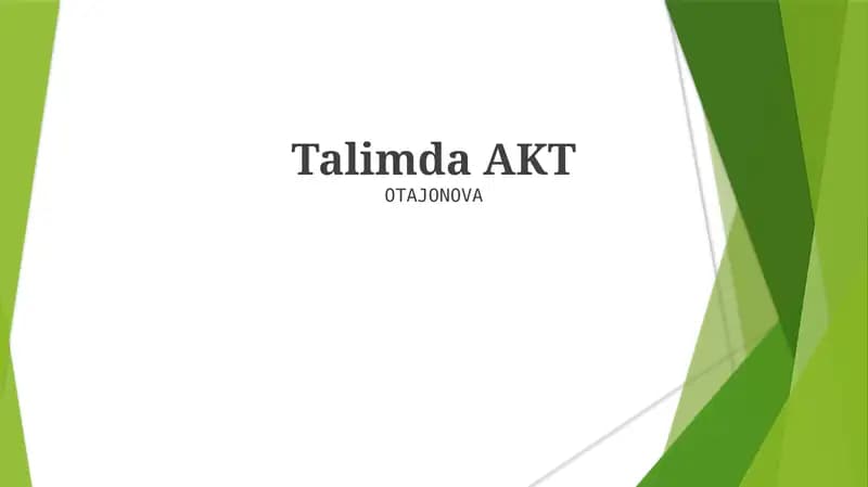 Talimda AKT