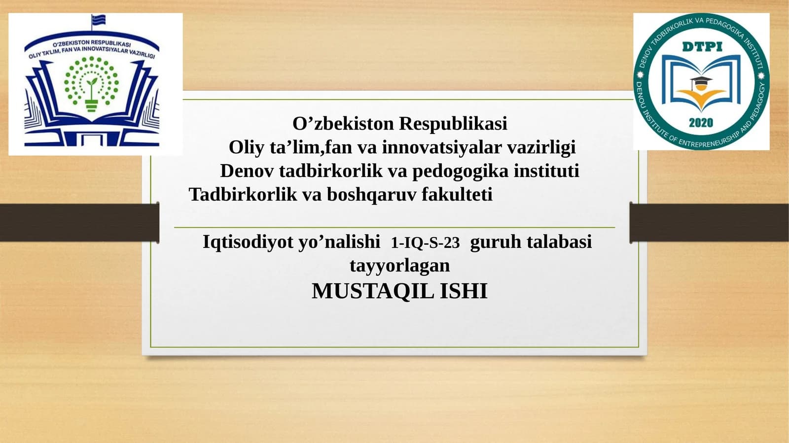 Ekonometrika tarixi taqdimot