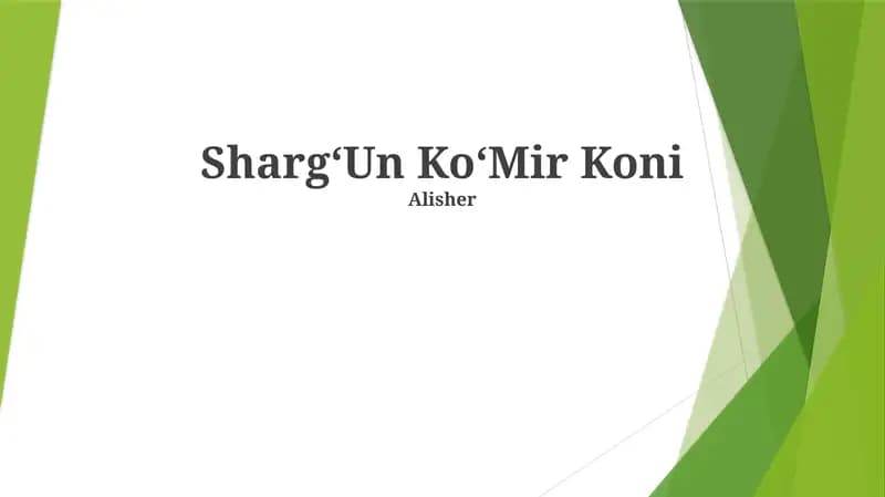 ShargʻUn KoʻMir Koni