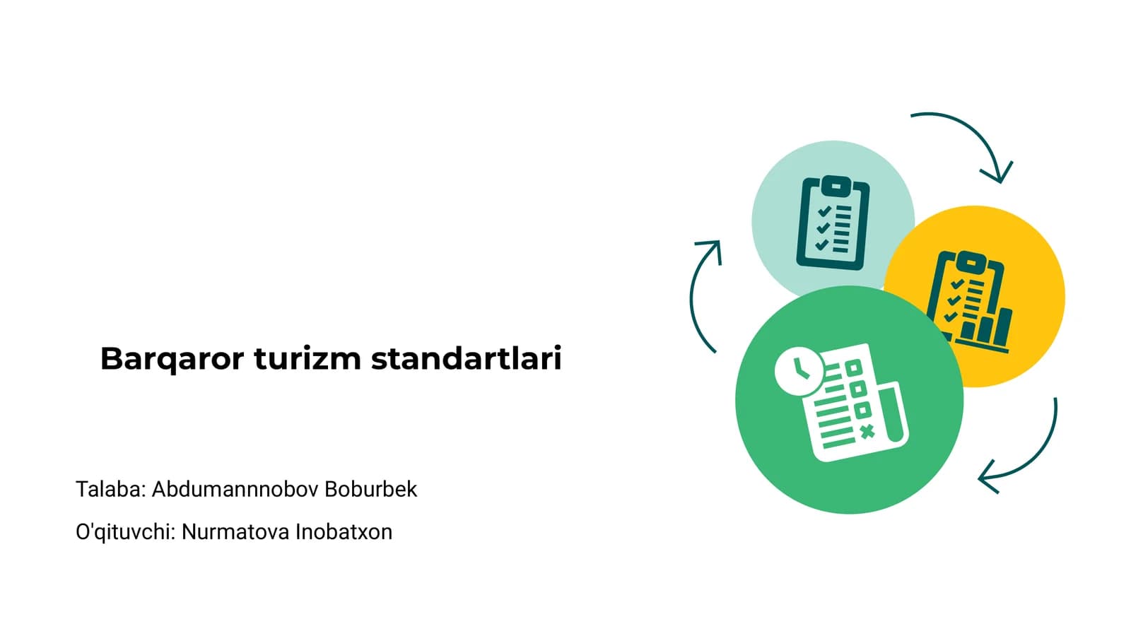 Barqaror turizm standartlari