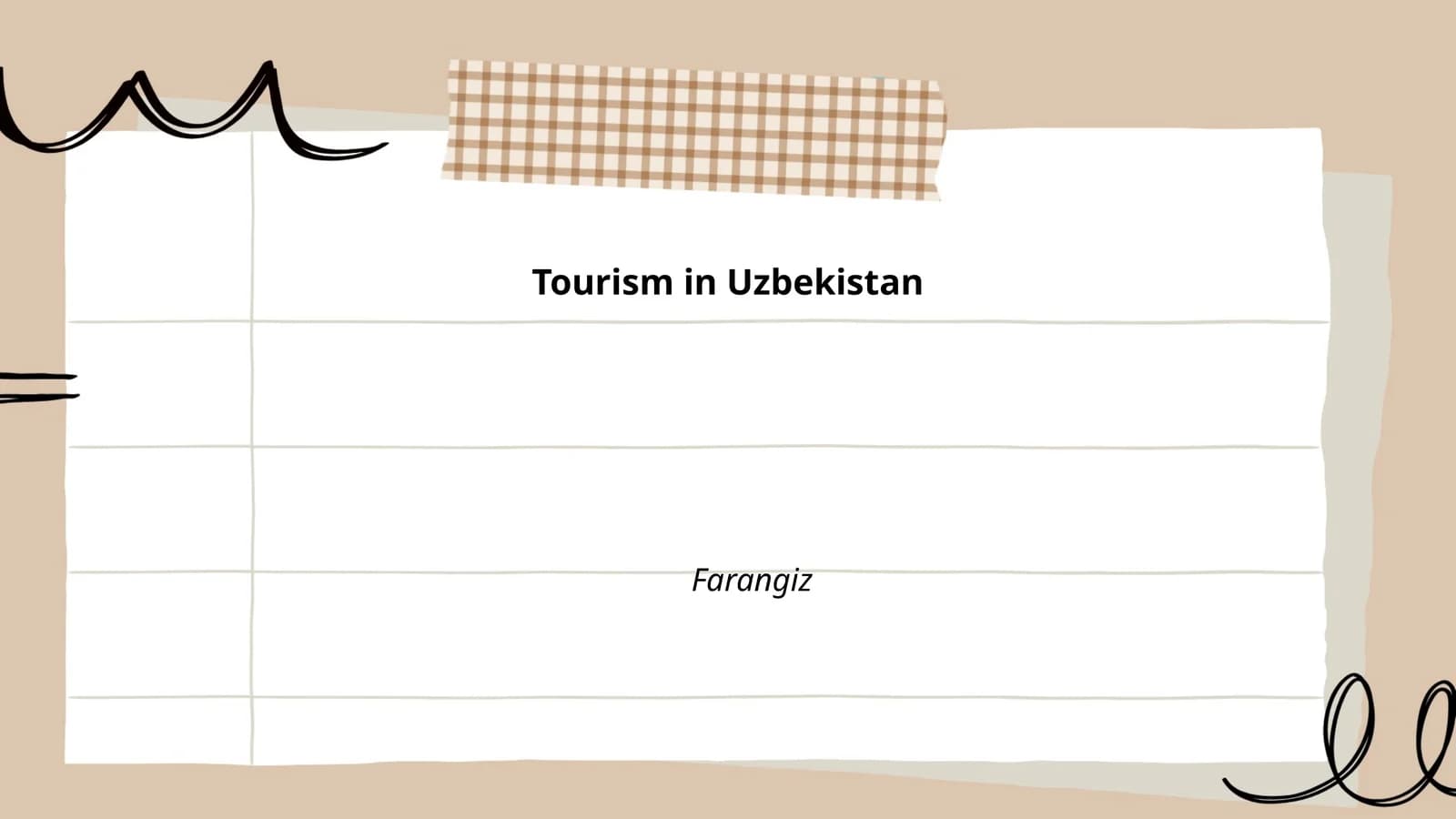 Tourism in Uzbekistan