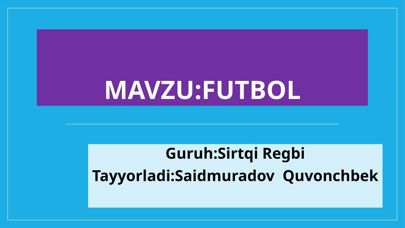 Futbol