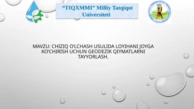 Geodezik hisob kitoblar