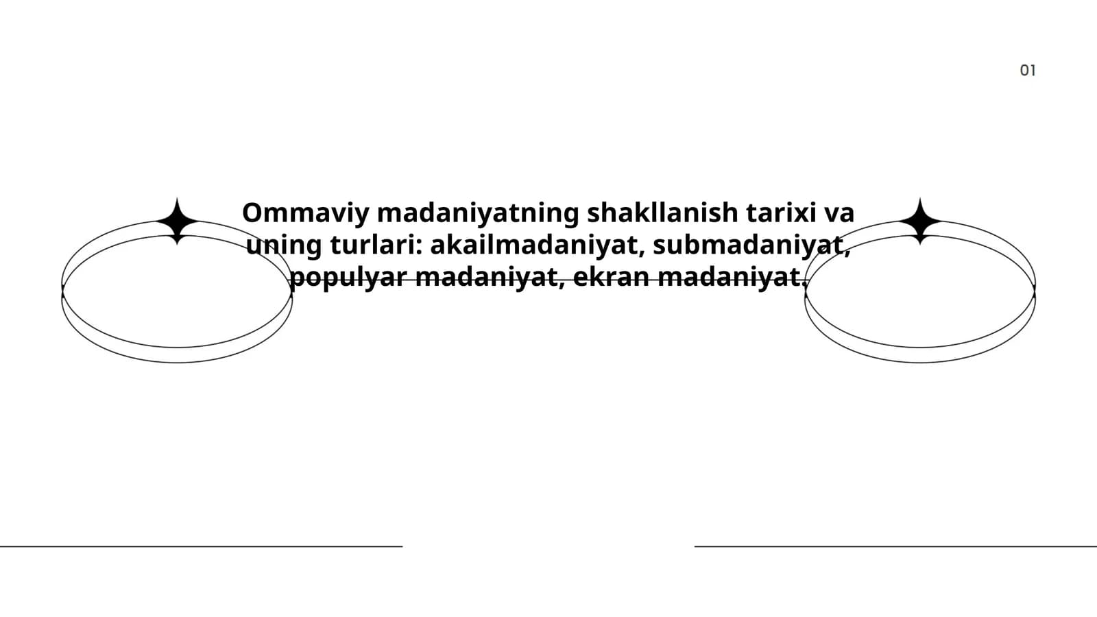 Ommaviy madaniyatning shakllanish tarixi