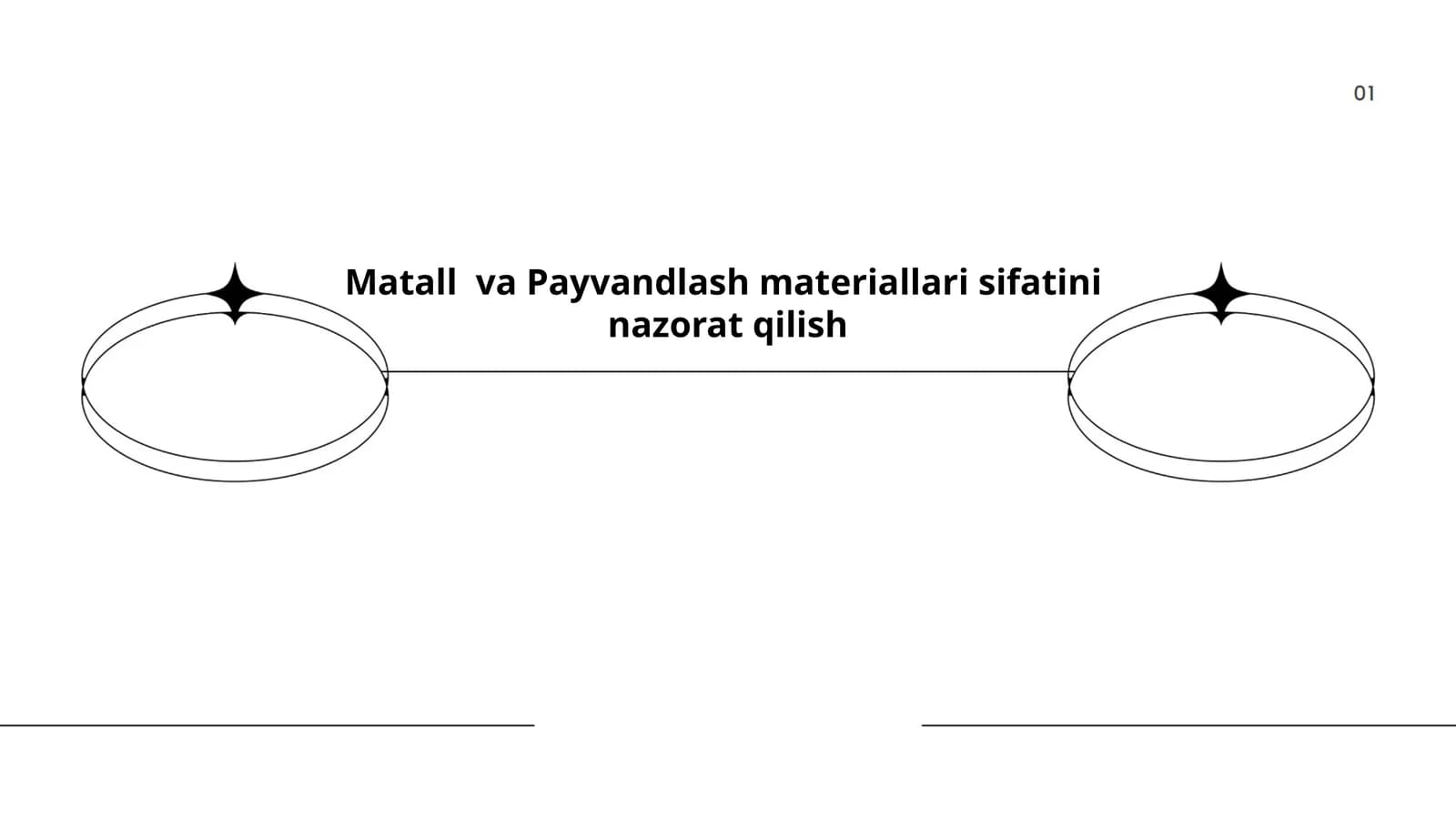 Matall va Payvandlash materiallari sifatini nazorat qilish