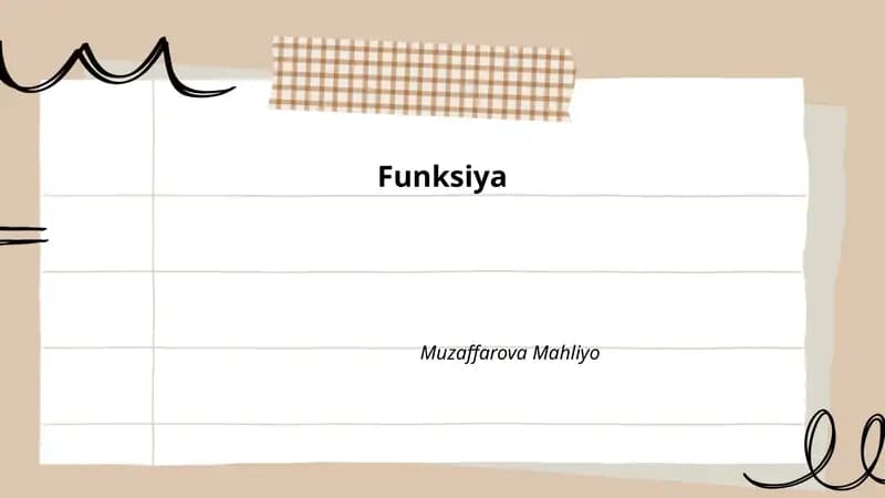 Funksiya