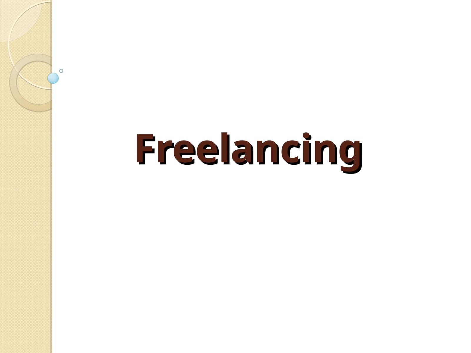 Freelancing