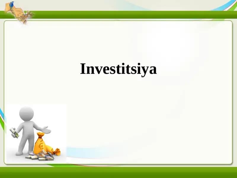 Investitsiya
