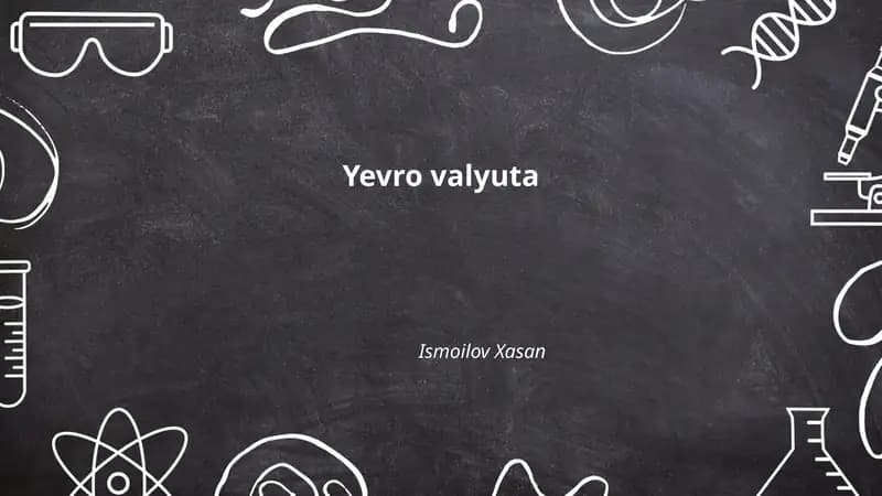 Yevro valyuta
