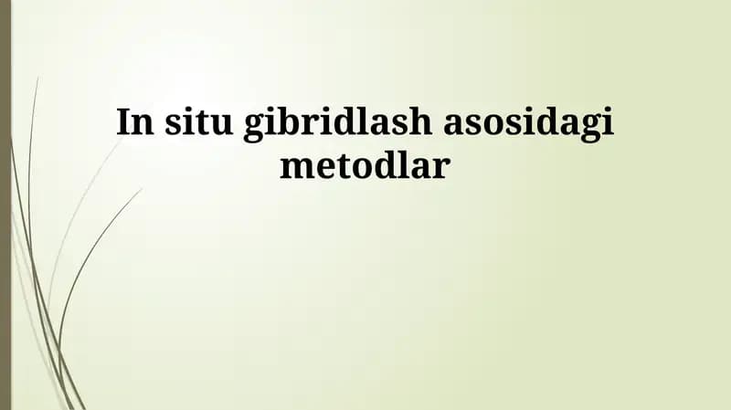 In situ gibridizatsiya